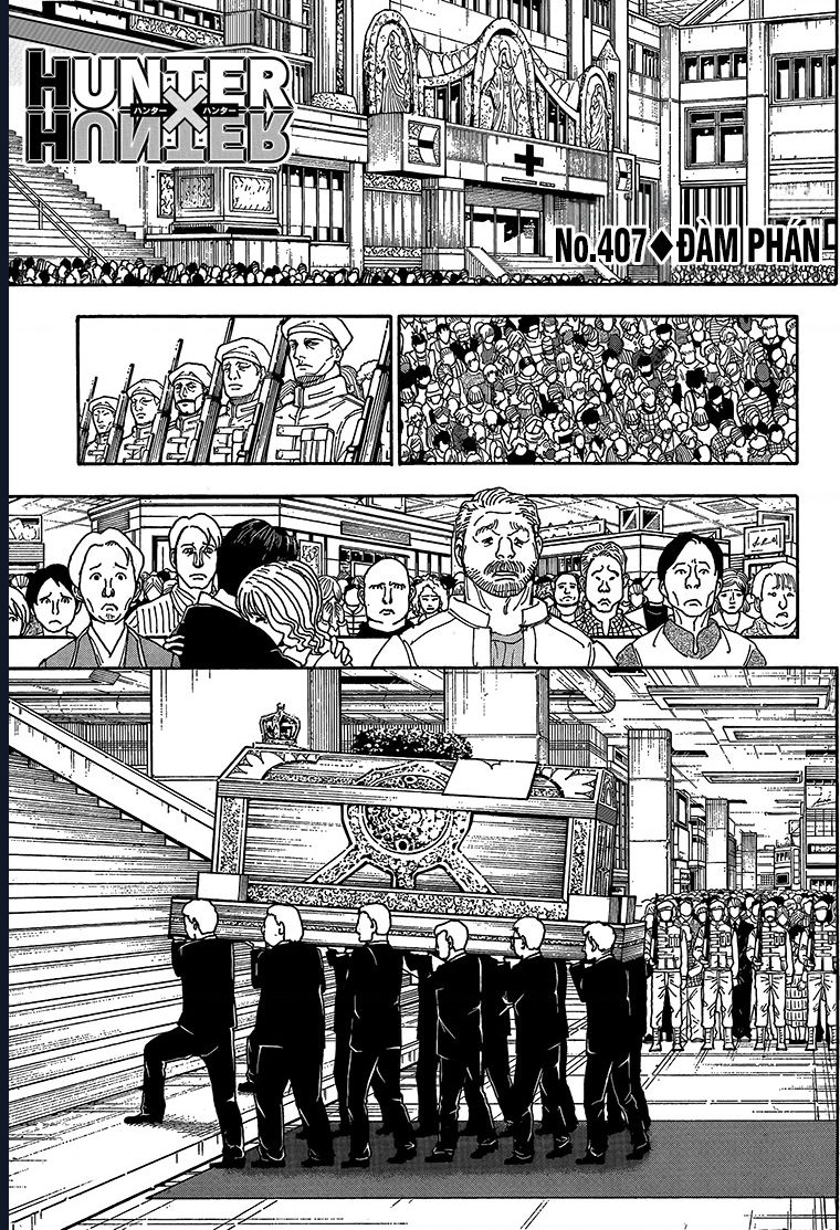 Hunter X Hunter Chapter 407 - Trang 2