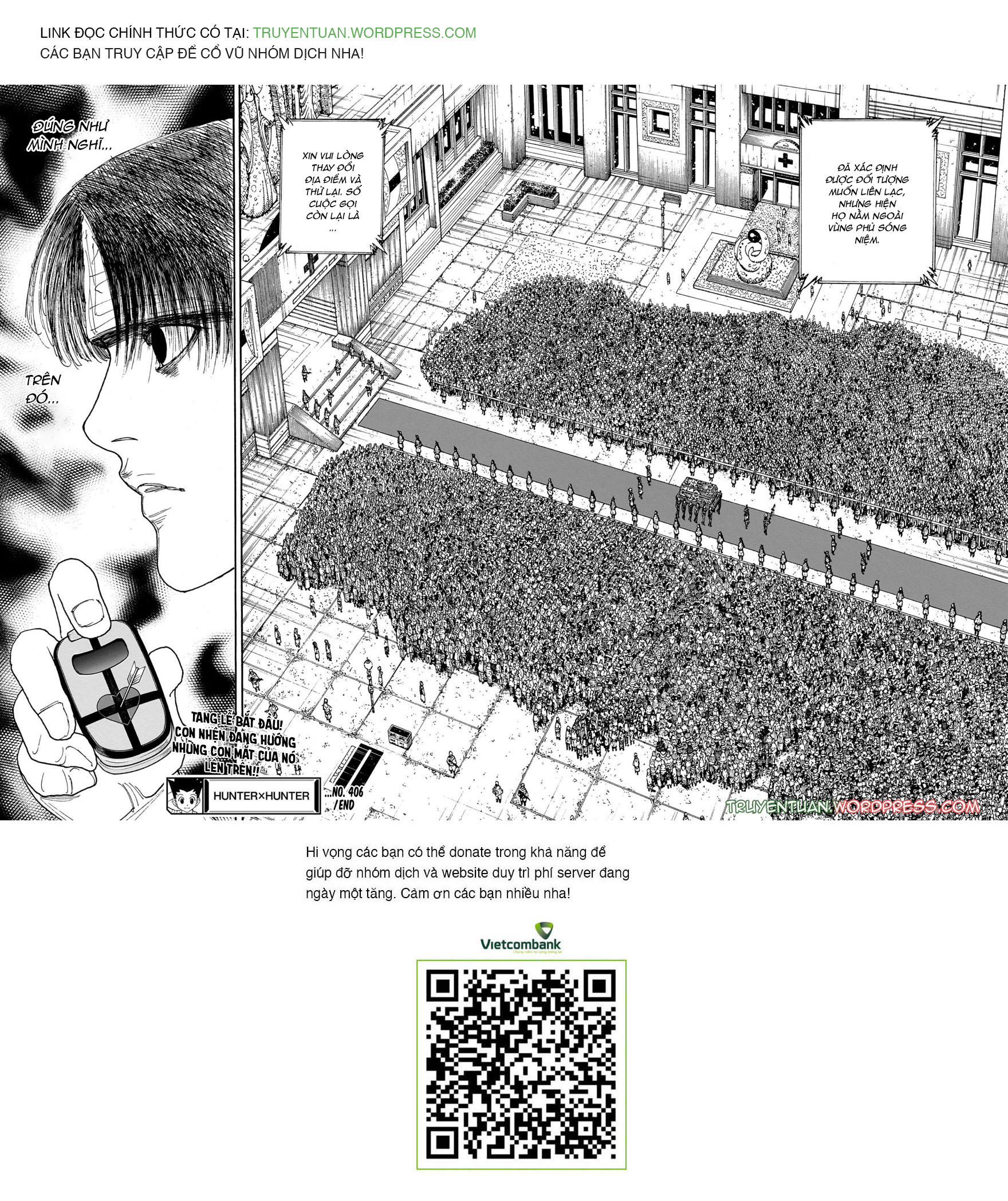 Hunter X Hunter Chapter 406 - Trang 2