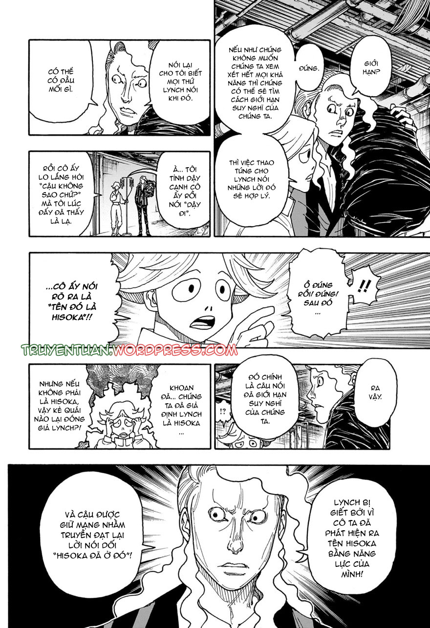 Hunter X Hunter Chapter 406 - Trang 2