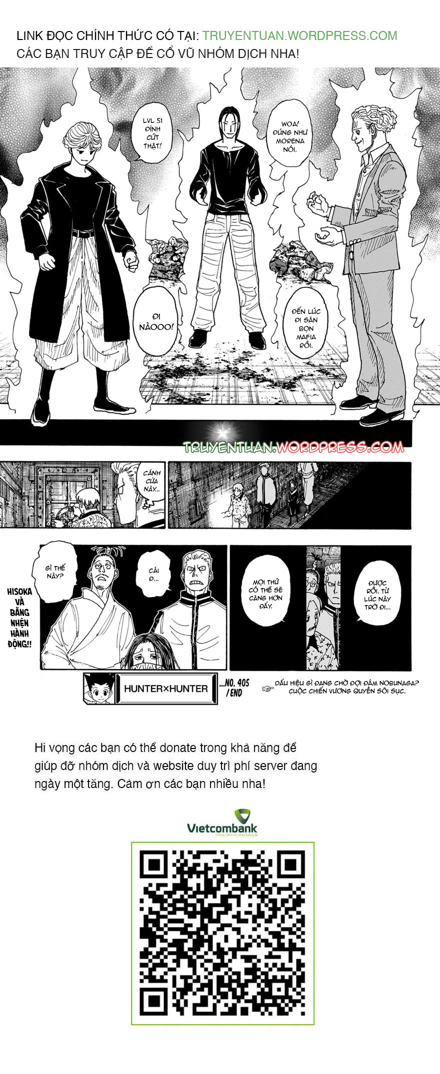 Hunter X Hunter Chapter 405 - Trang 2