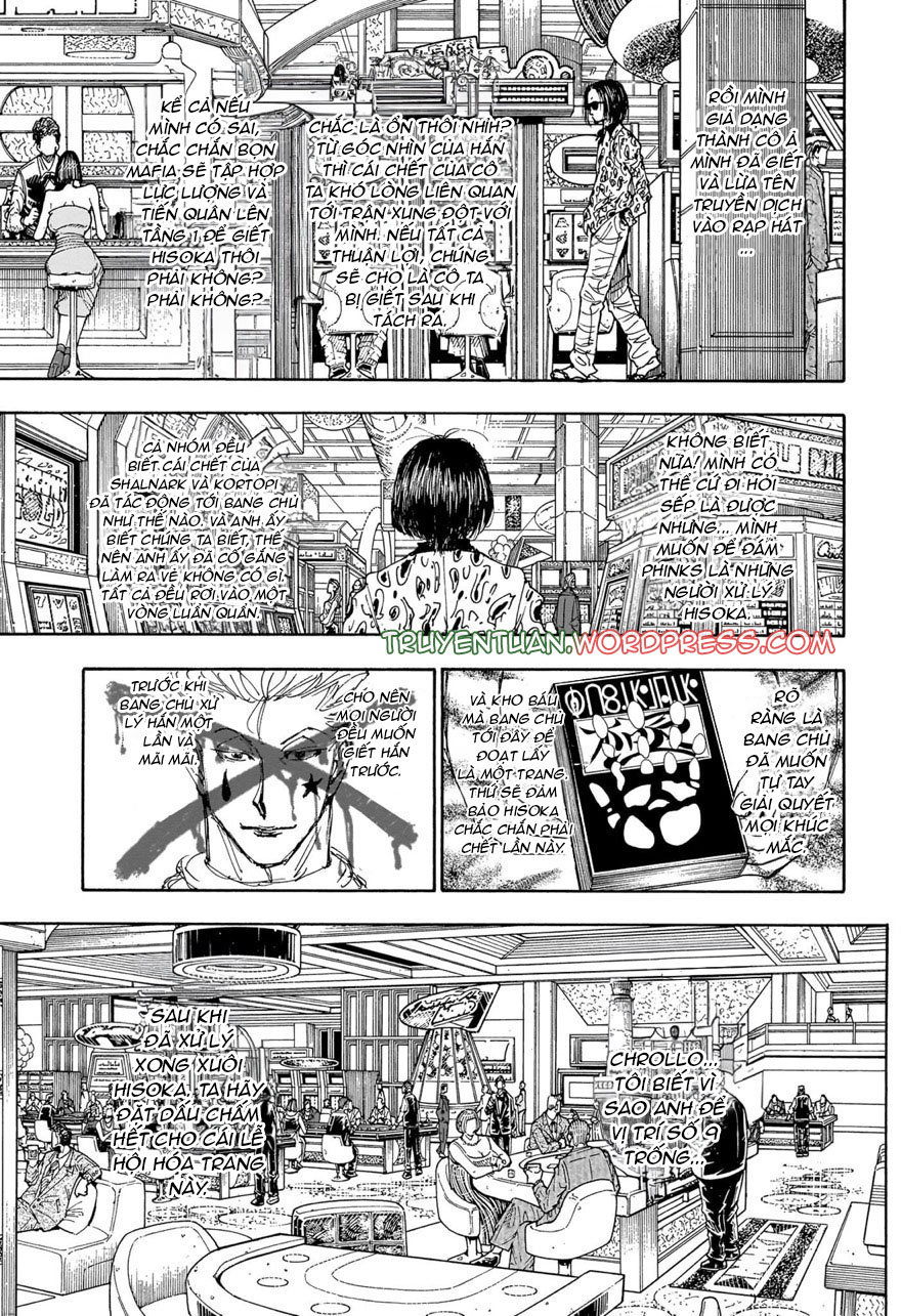 Hunter X Hunter Chapter 405 - Trang 2