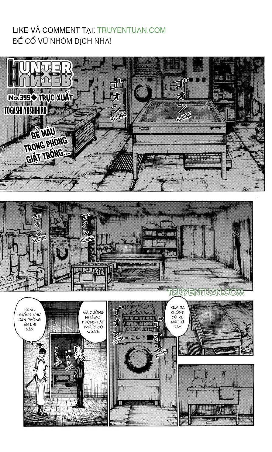 Hunter X Hunter Chapter 399 - Trang 2