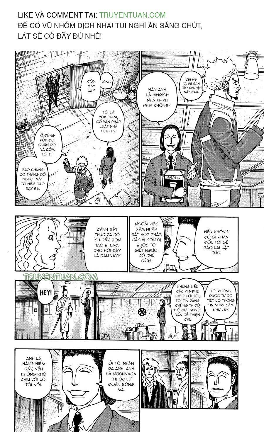 Hunter X Hunter Chapter 399 - Trang 2