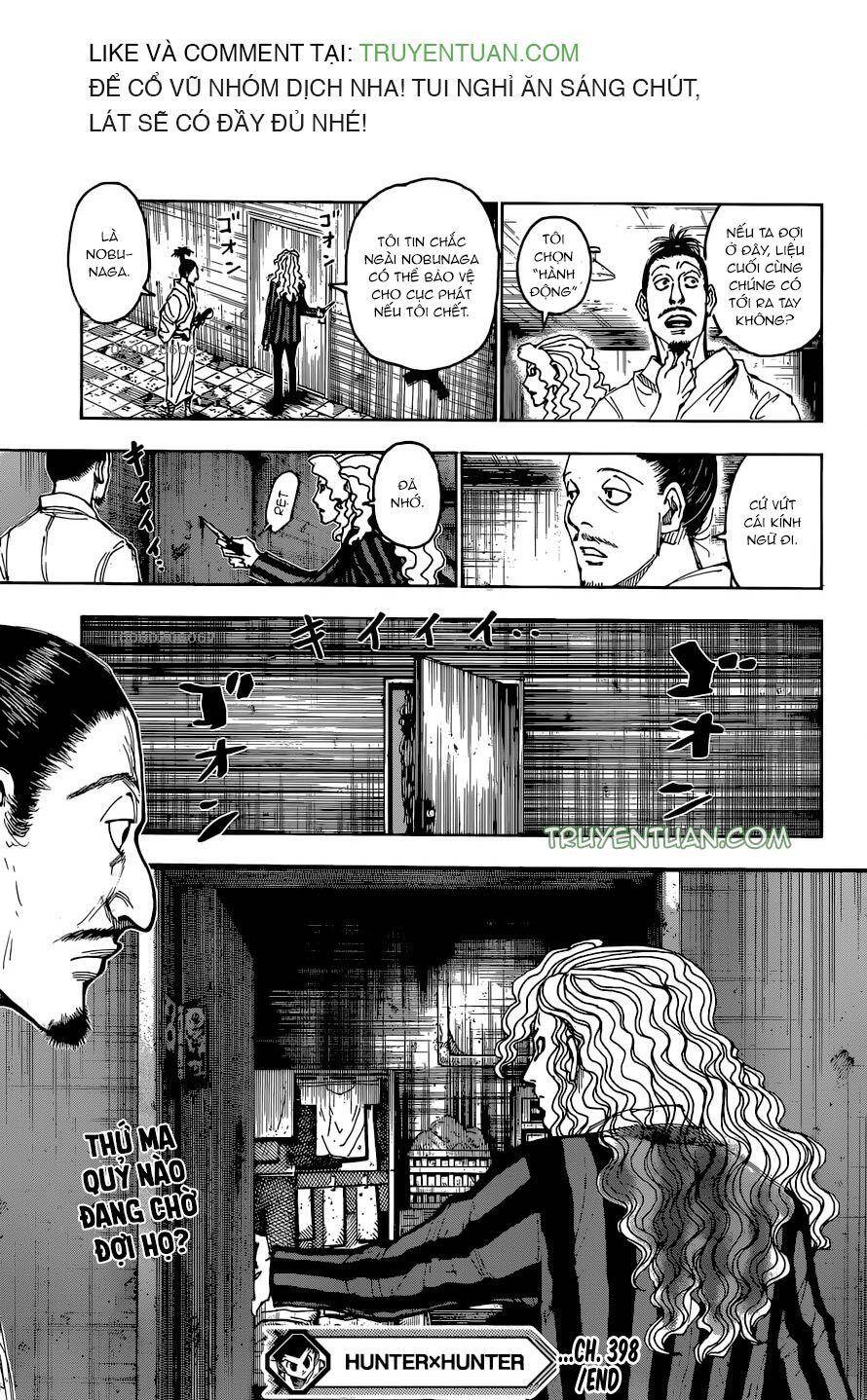 Hunter X Hunter Chapter 398 - Trang 2