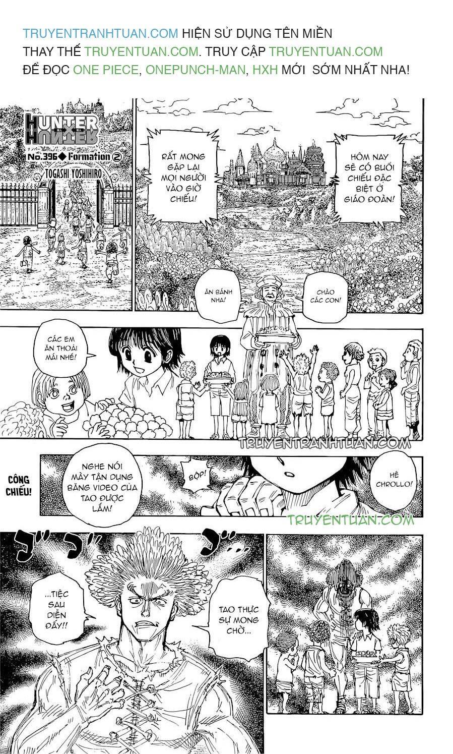 Hunter X Hunter Chapter 396 - Trang 2