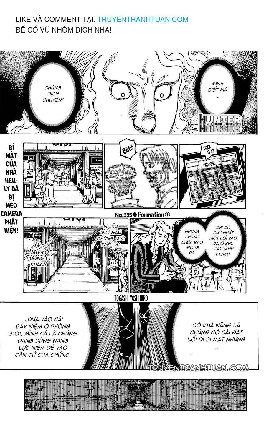 Hunter X Hunter Chapter 395 - Trang 2