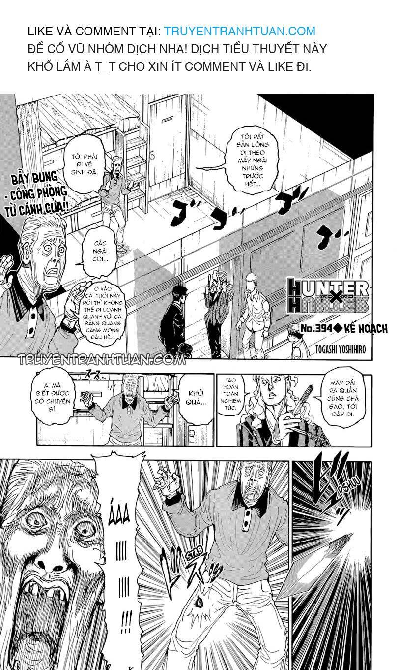 Hunter X Hunter Chapter 394 - Trang 2