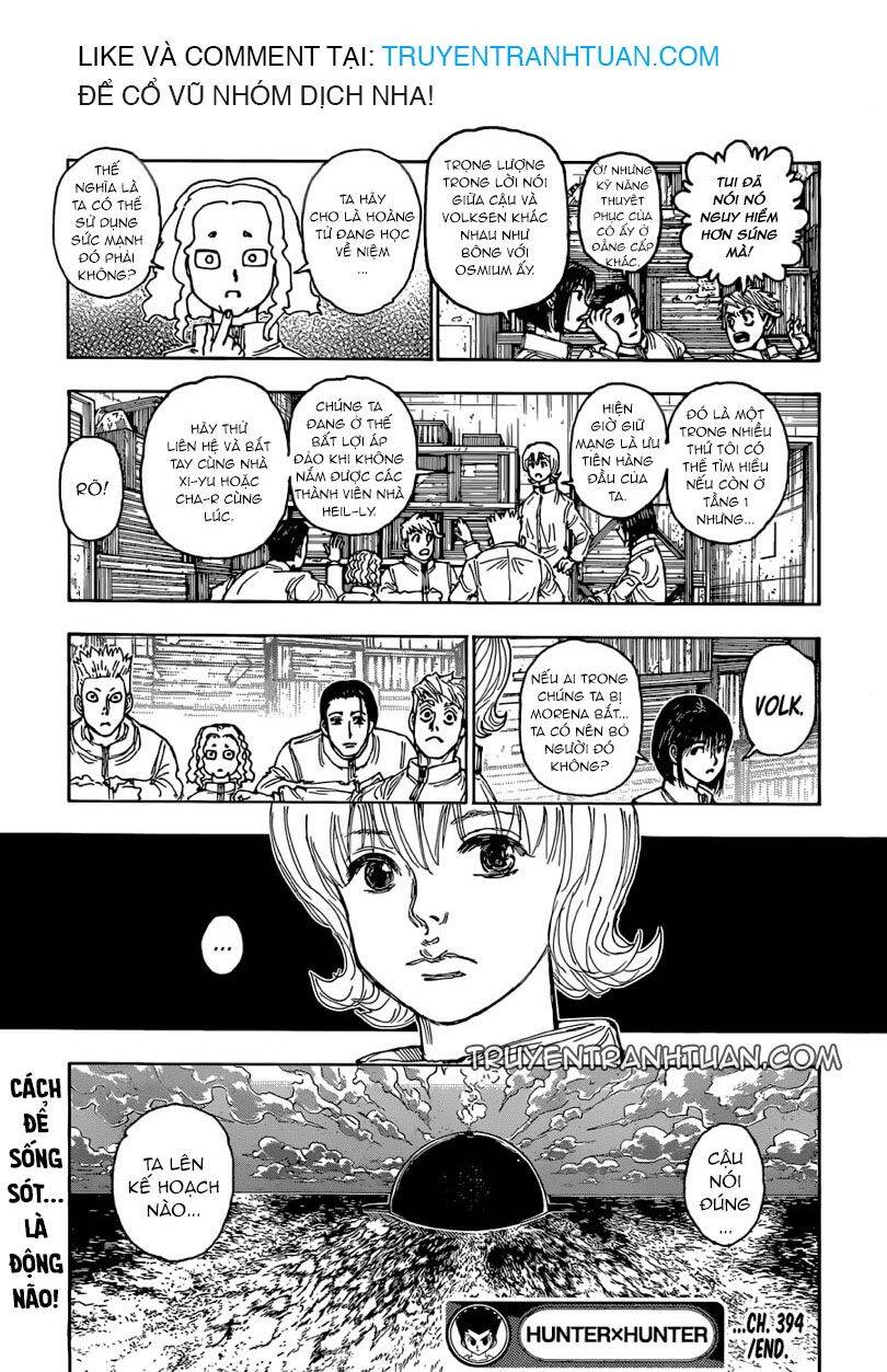 Hunter X Hunter Chapter 394 - Trang 2