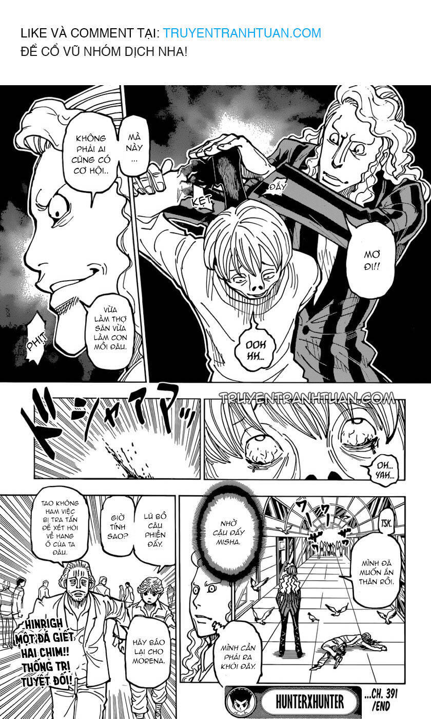 Hunter X Hunter Chapter 391 - Trang 2