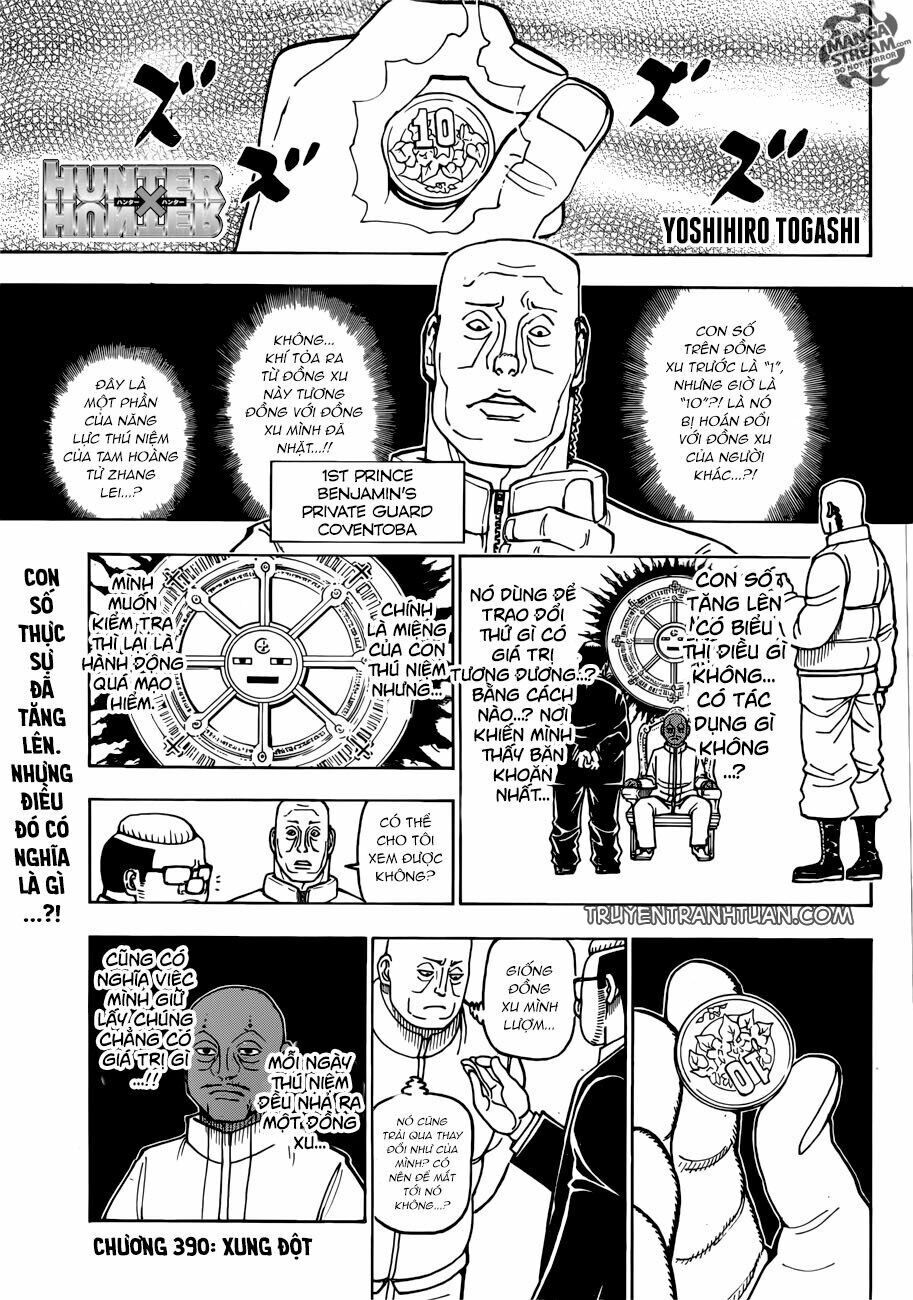 Hunter X Hunter Chapter 390 - Trang 2