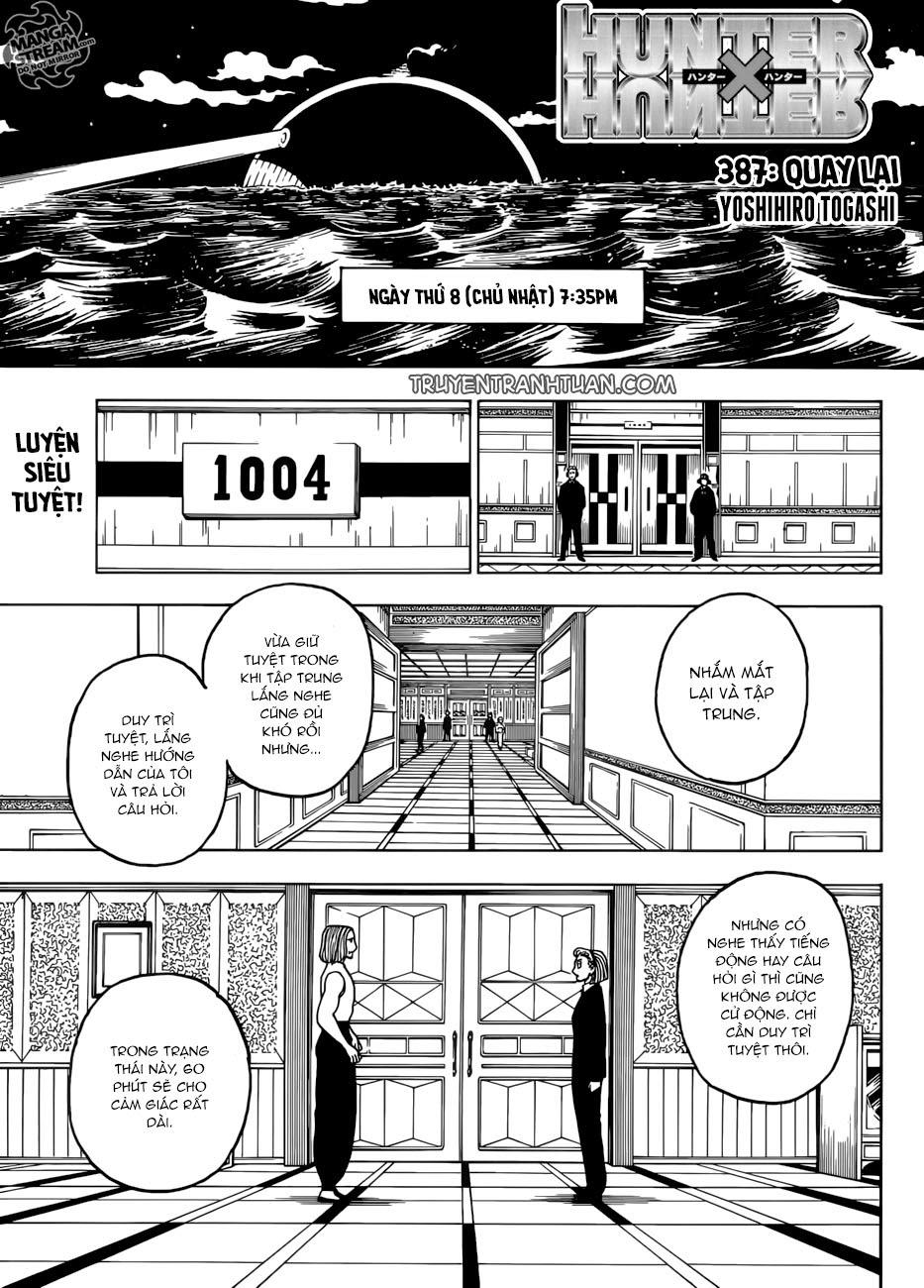 Hunter X Hunter Chapter 387 - Trang 2