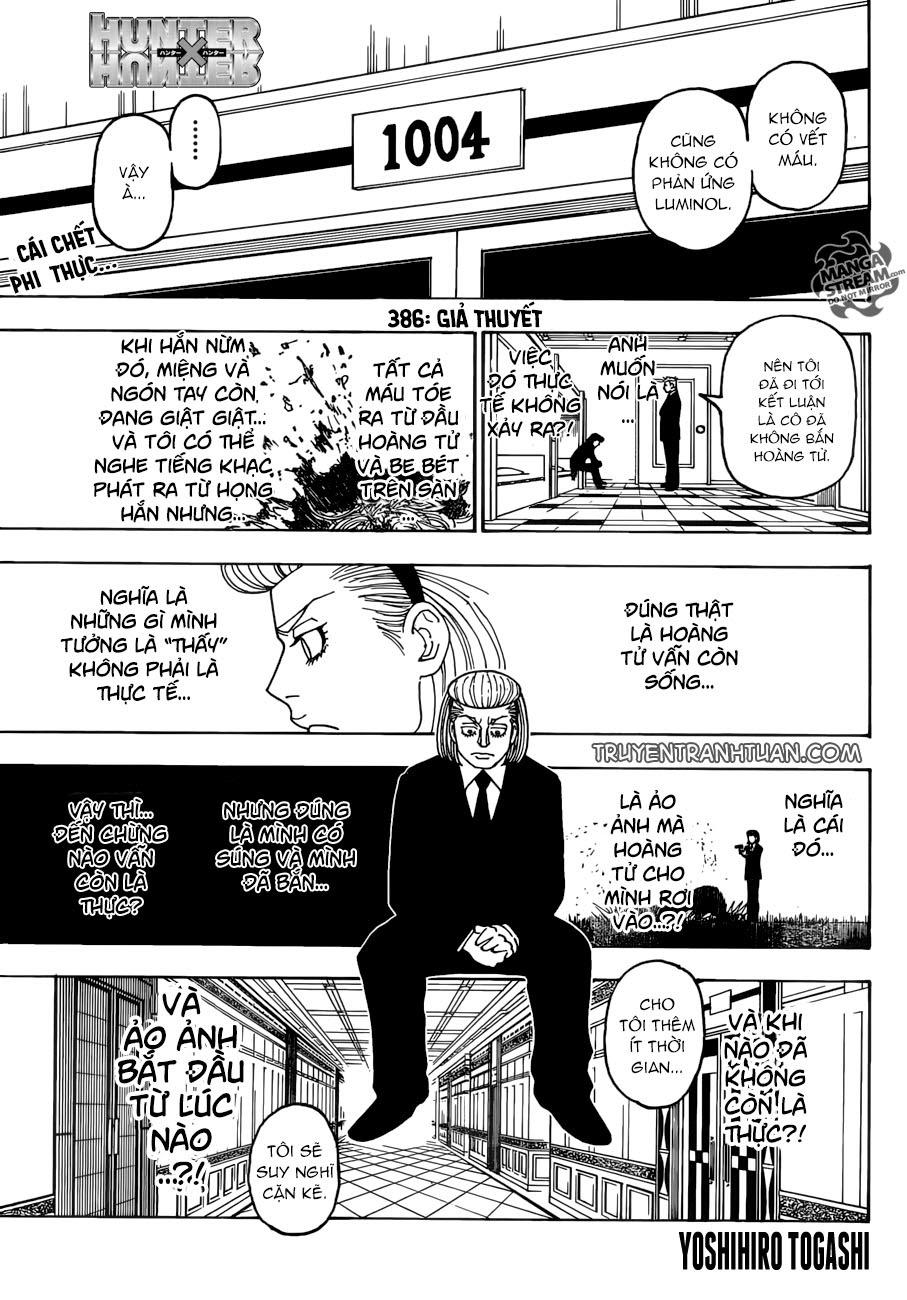 Hunter X Hunter Chapter 386 - Trang 2