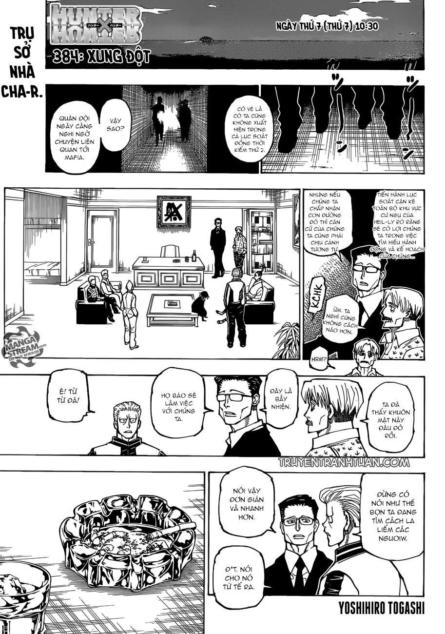 Hunter X Hunter Chapter 384 - Trang 2