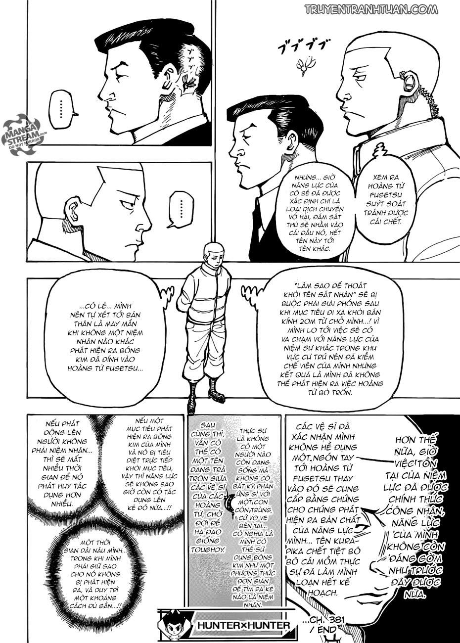 Hunter X Hunter Chapter 381 - Trang 2