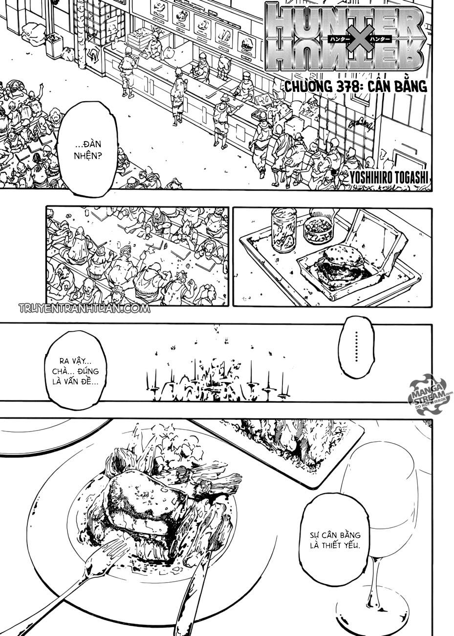 Hunter X Hunter Chapter 378 - Trang 2