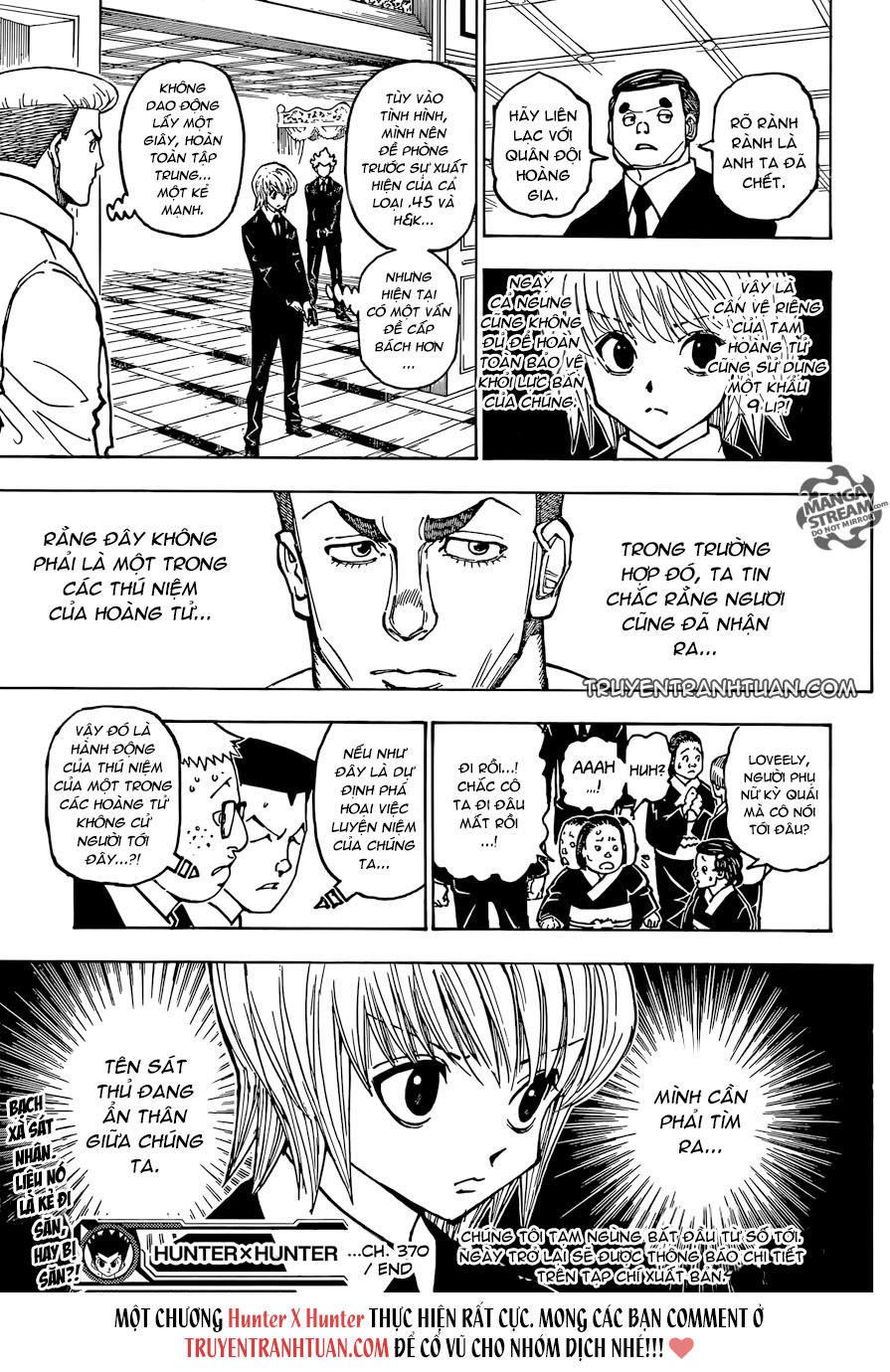 Hunter X Hunter Chapter 370 - Trang 2