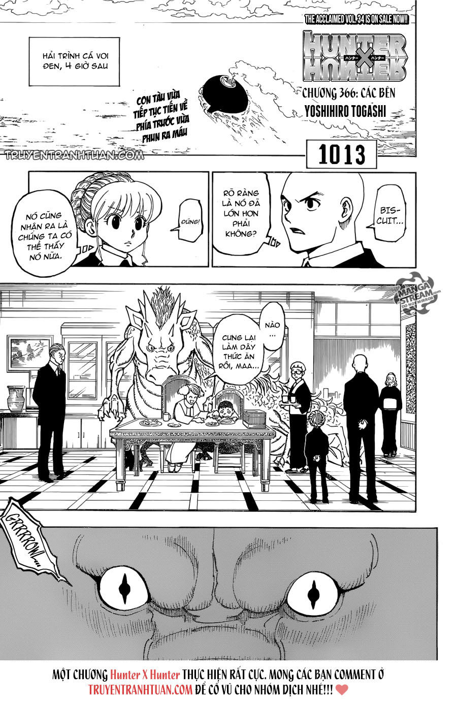 Hunter X Hunter Chapter 366 - Trang 2