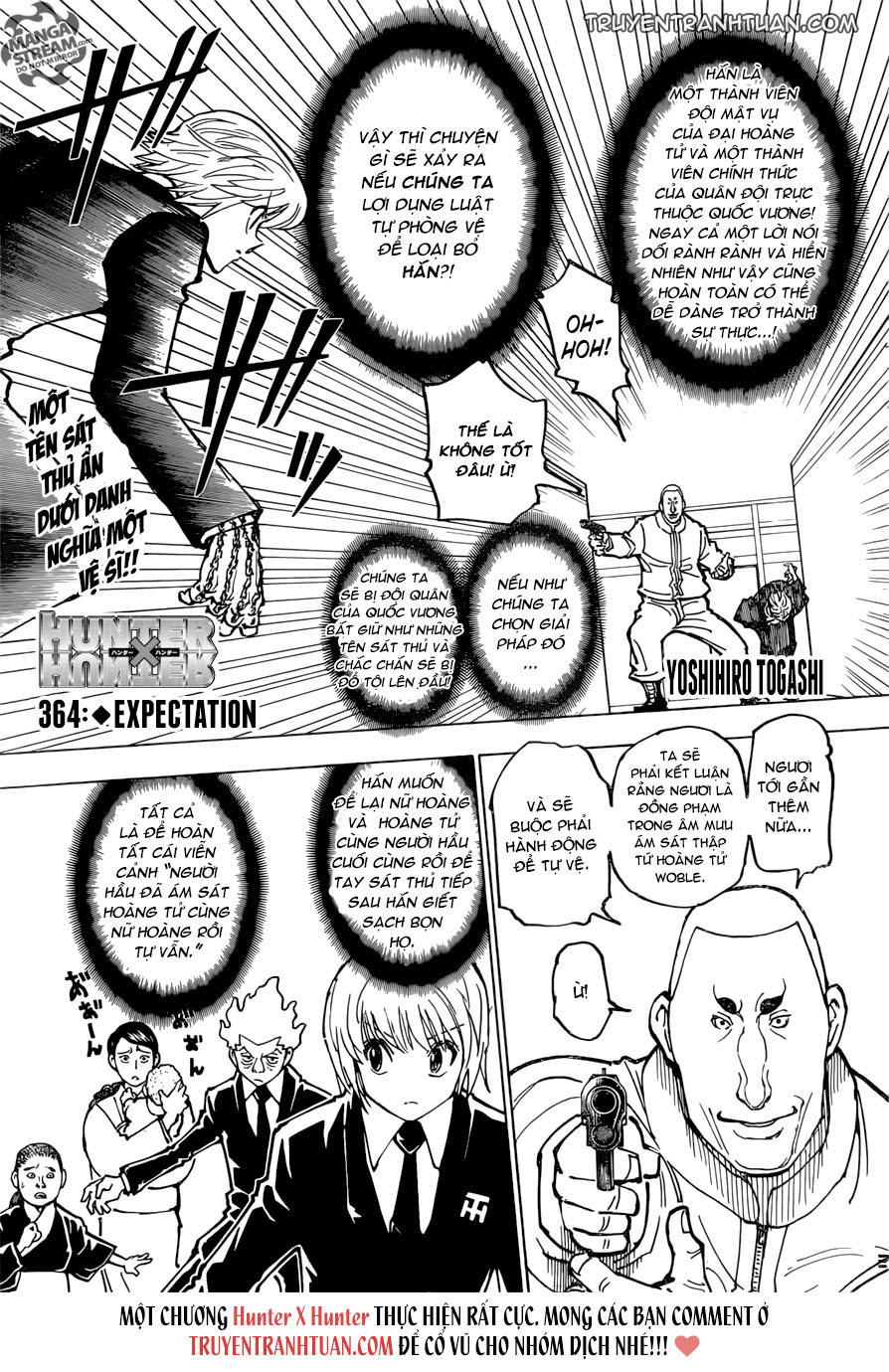 Hunter X Hunter Chapter 364 - Trang 2