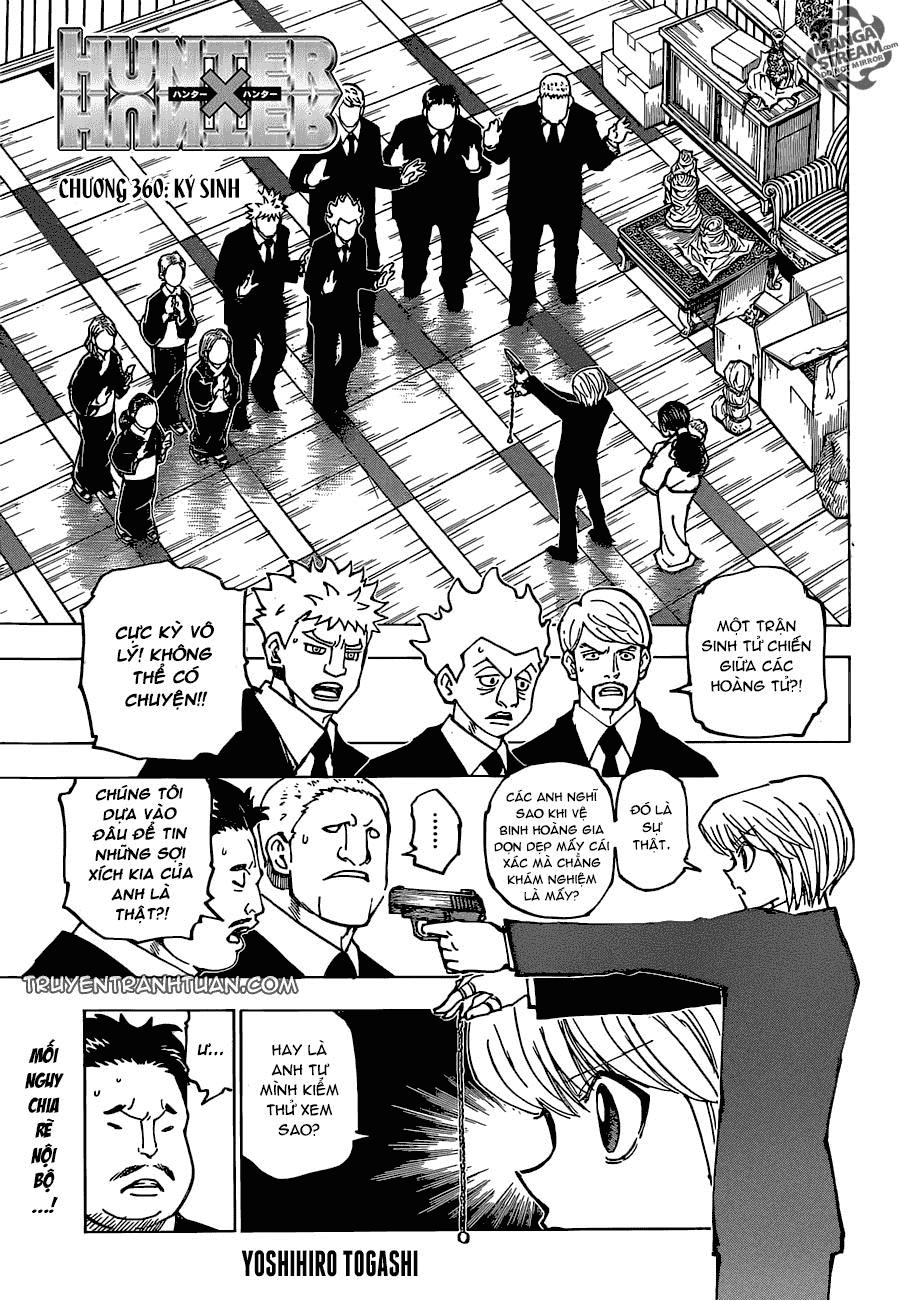 Hunter X Hunter Chapter 360 - Trang 2