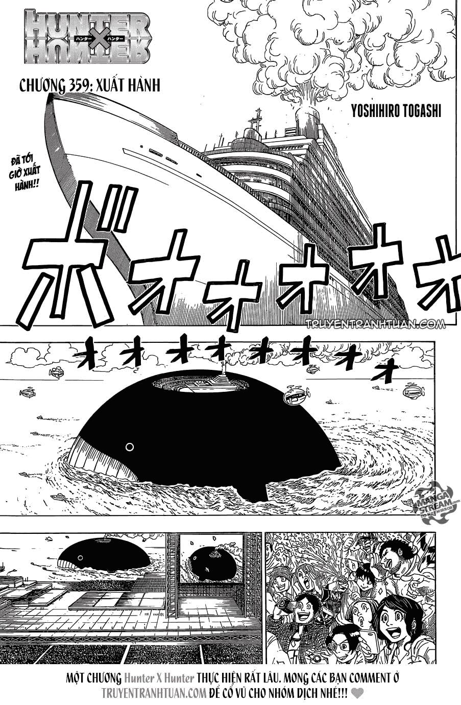 Hunter X Hunter Chapter 359 - Trang 2