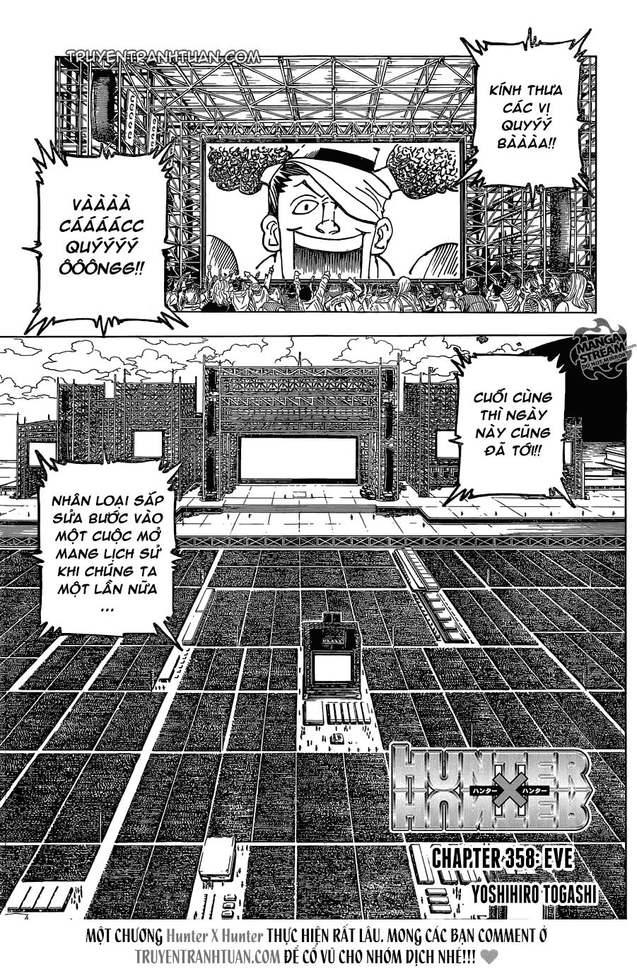 Hunter X Hunter Chapter 358 - Trang 2