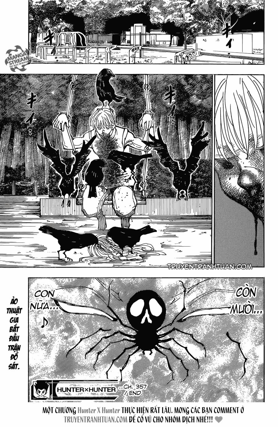 Hunter X Hunter Chapter 357 - Trang 2