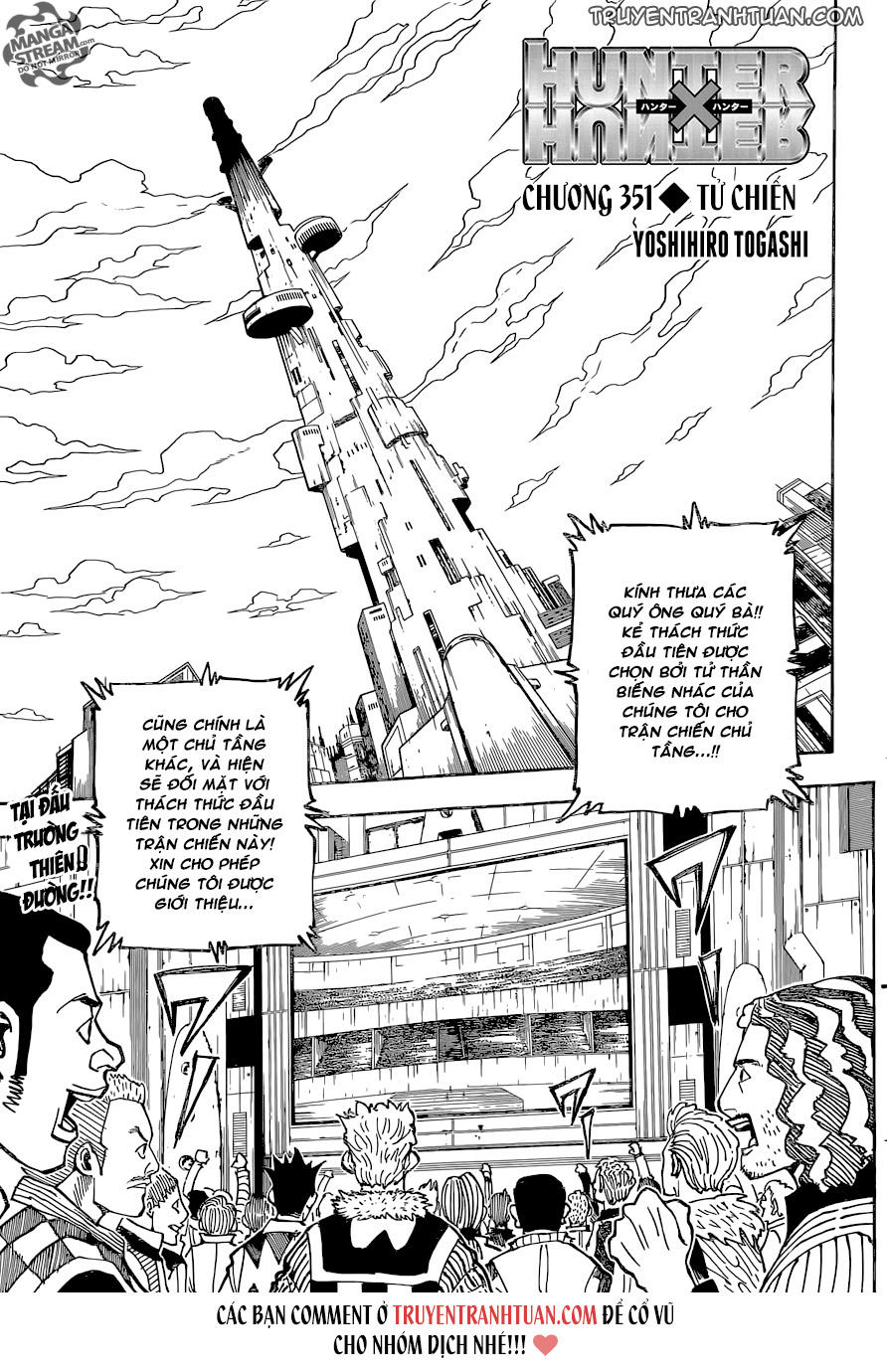 Hunter X Hunter Chapter 351 - Trang 2