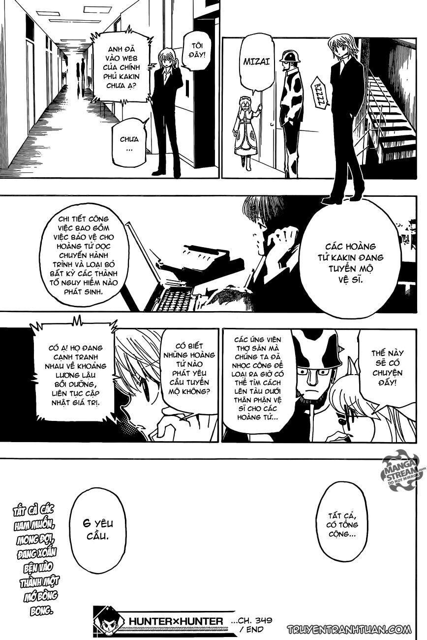 Hunter X Hunter Chapter 349 - Trang 2