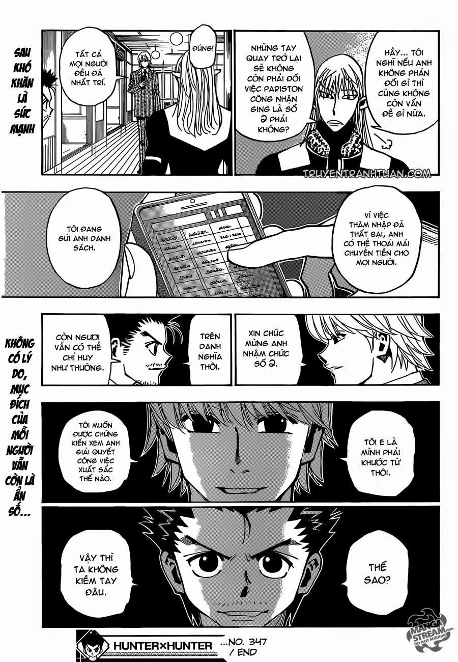 Hunter X Hunter Chapter 347 - Trang 2