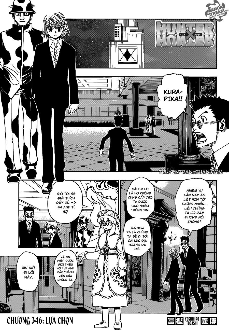 Hunter X Hunter Chapter 346 - Trang 2