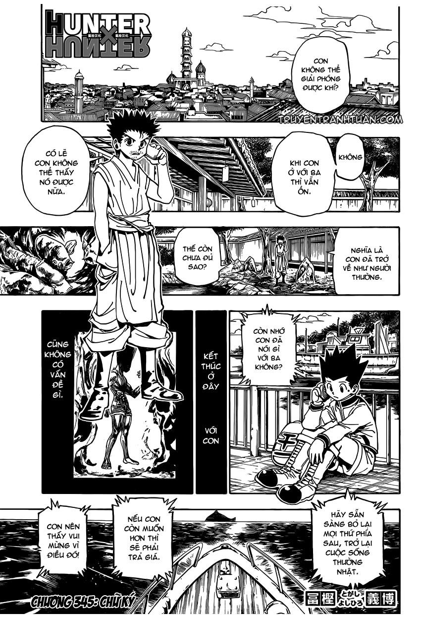 Hunter X Hunter Chapter 345 - Trang 2