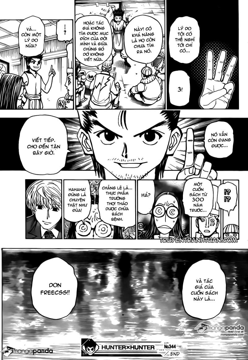 Hunter X Hunter Chapter 344 - Trang 2