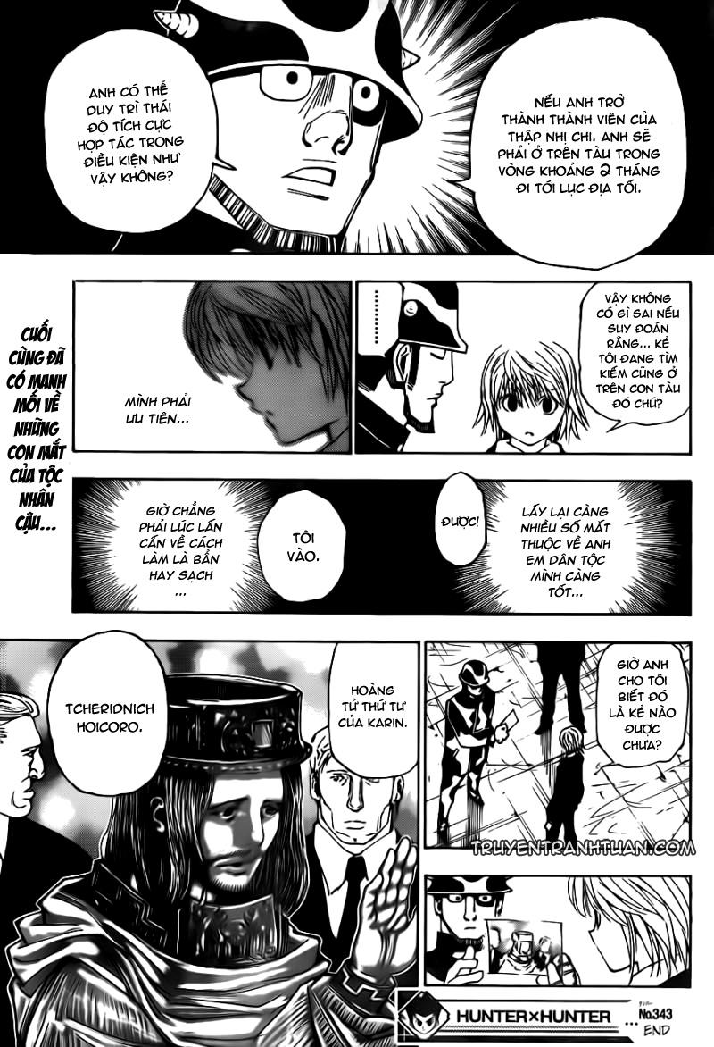 Hunter X Hunter Chapter 343 - Trang 2