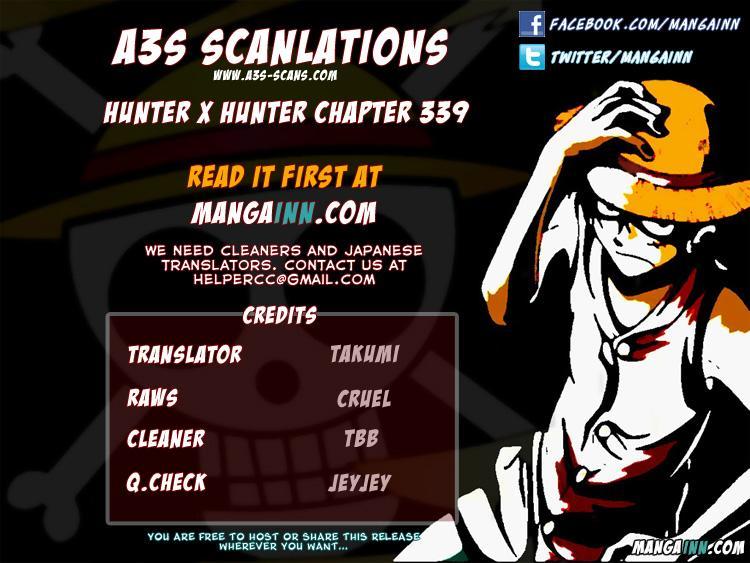 Hunter X Hunter Chapter 339 - Trang 2