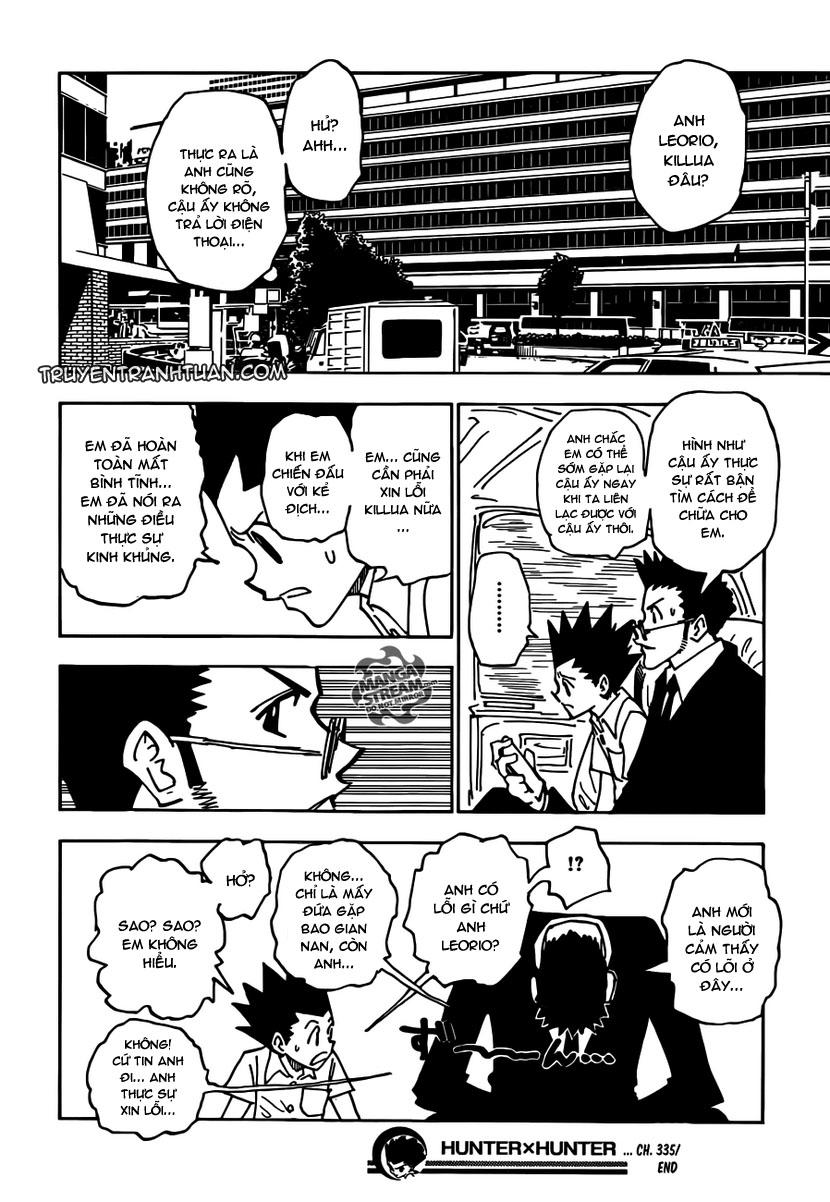 Hunter X Hunter Chapter 335 - Trang 2