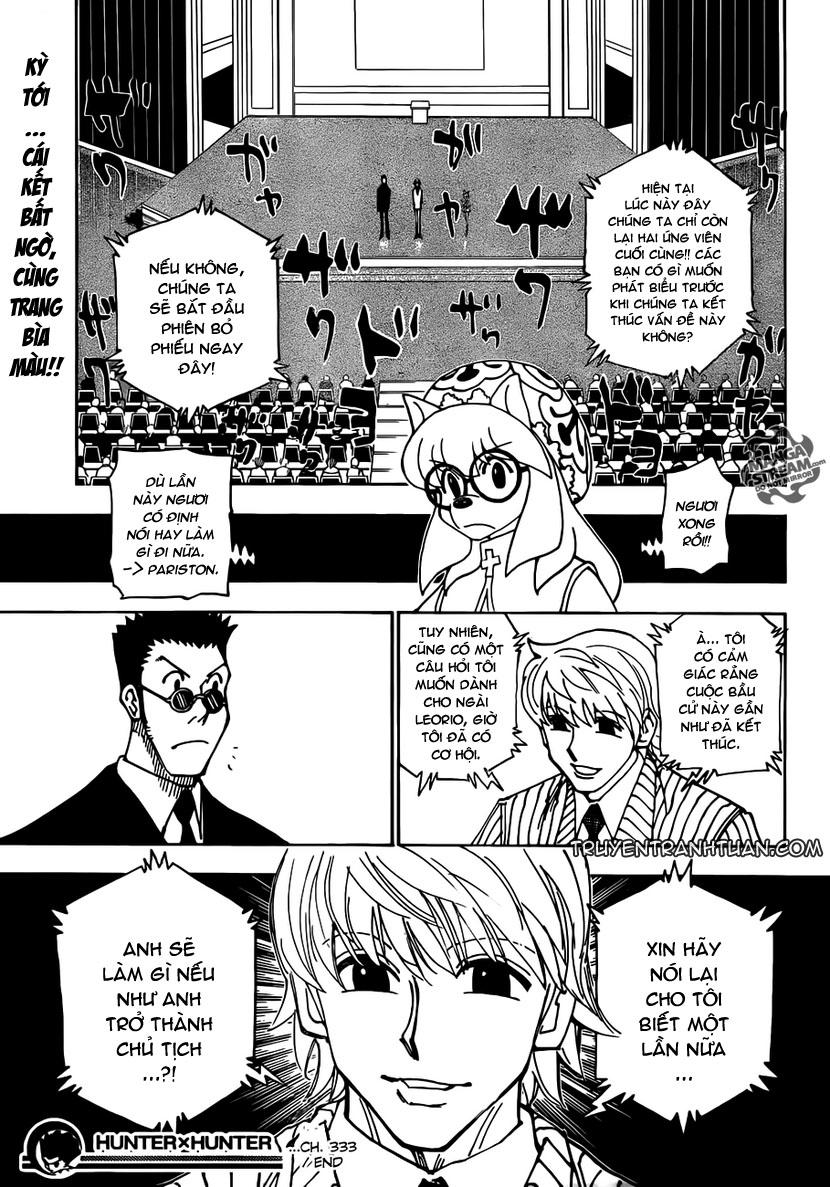 Hunter X Hunter Chapter 333 - Trang 2