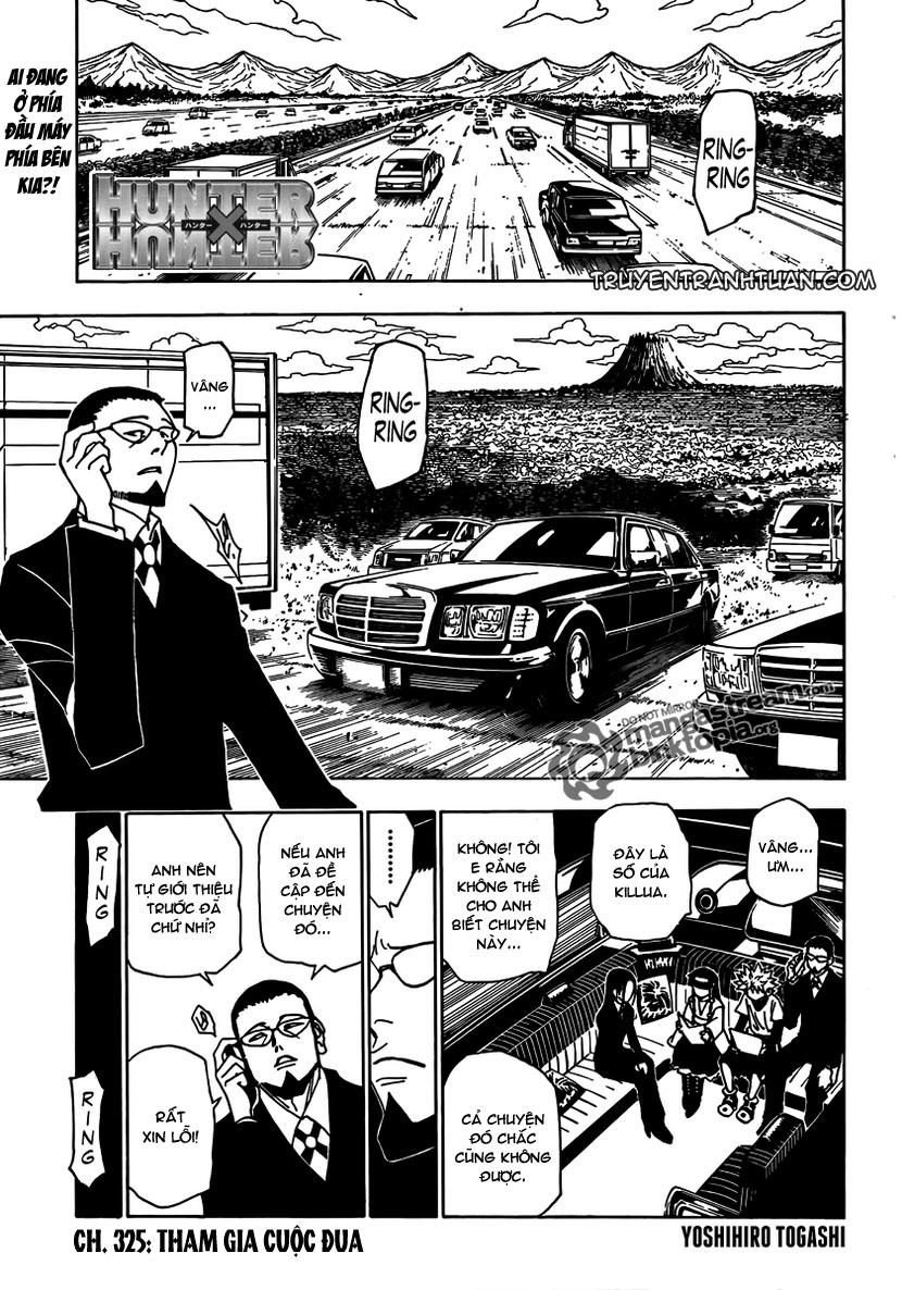 Hunter X Hunter Chapter 325 - Trang 2