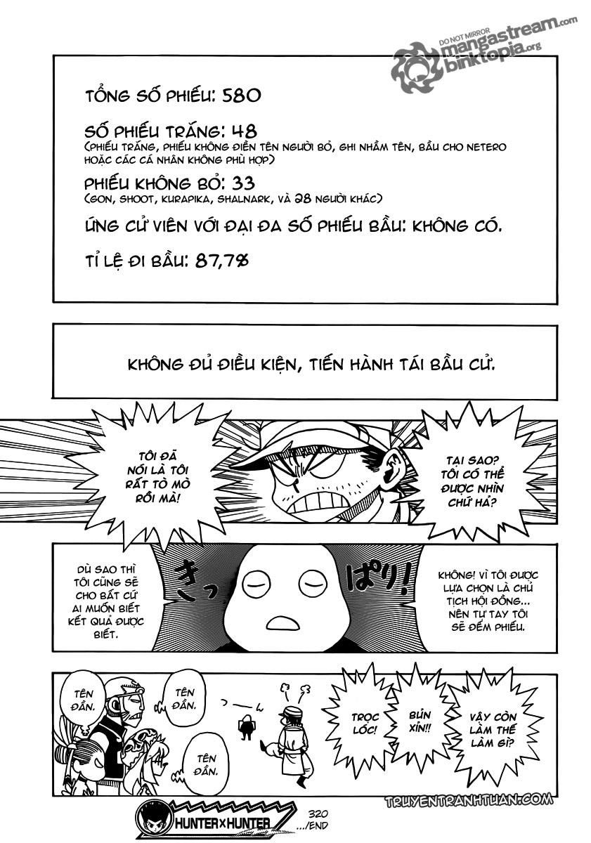 Hunter X Hunter Chapter 320 - Trang 2