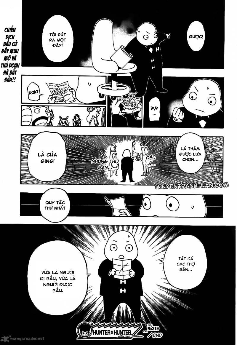 Hunter X Hunter Chapter 319 - Trang 2