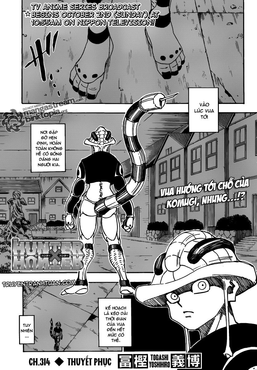 Hunter X Hunter Chapter 314 - Trang 2