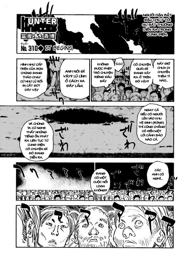 Hunter X Hunter Chapter 310 - Trang 2