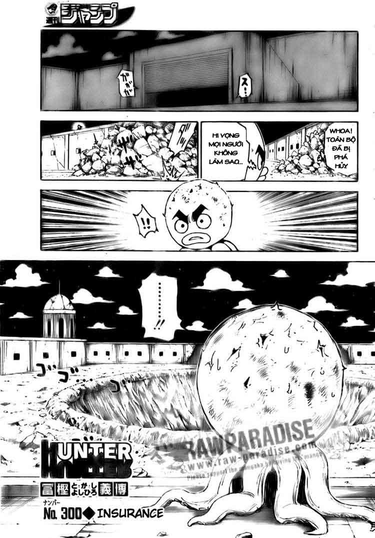 Hunter X Hunter Chapter 300 - Trang 2