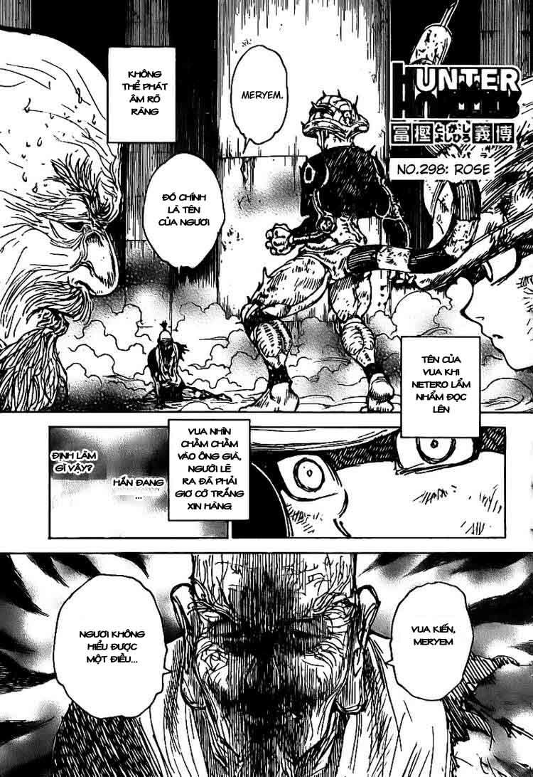 Hunter X Hunter Chapter 298 - Trang 2