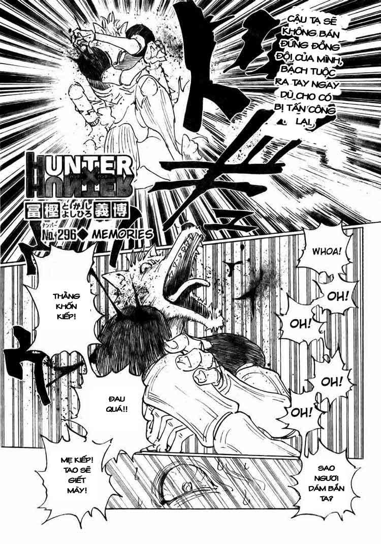 Hunter X Hunter Chapter 296 - Trang 2