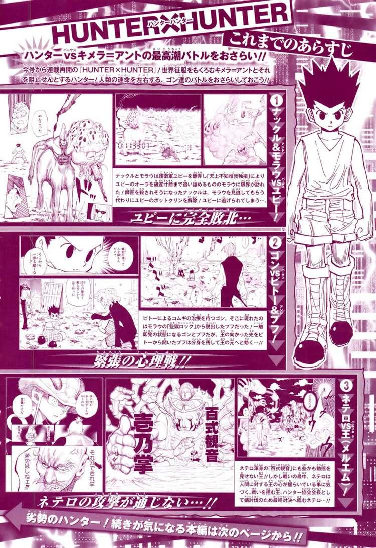 Hunter X Hunter Chapter 291 - Trang 2