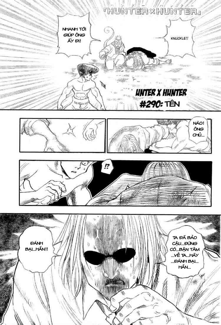 Hunter X Hunter Chapter 290 - Trang 2