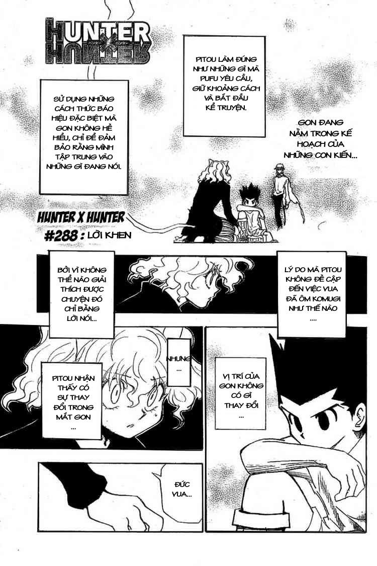 Hunter X Hunter Chapter 288 - Trang 2