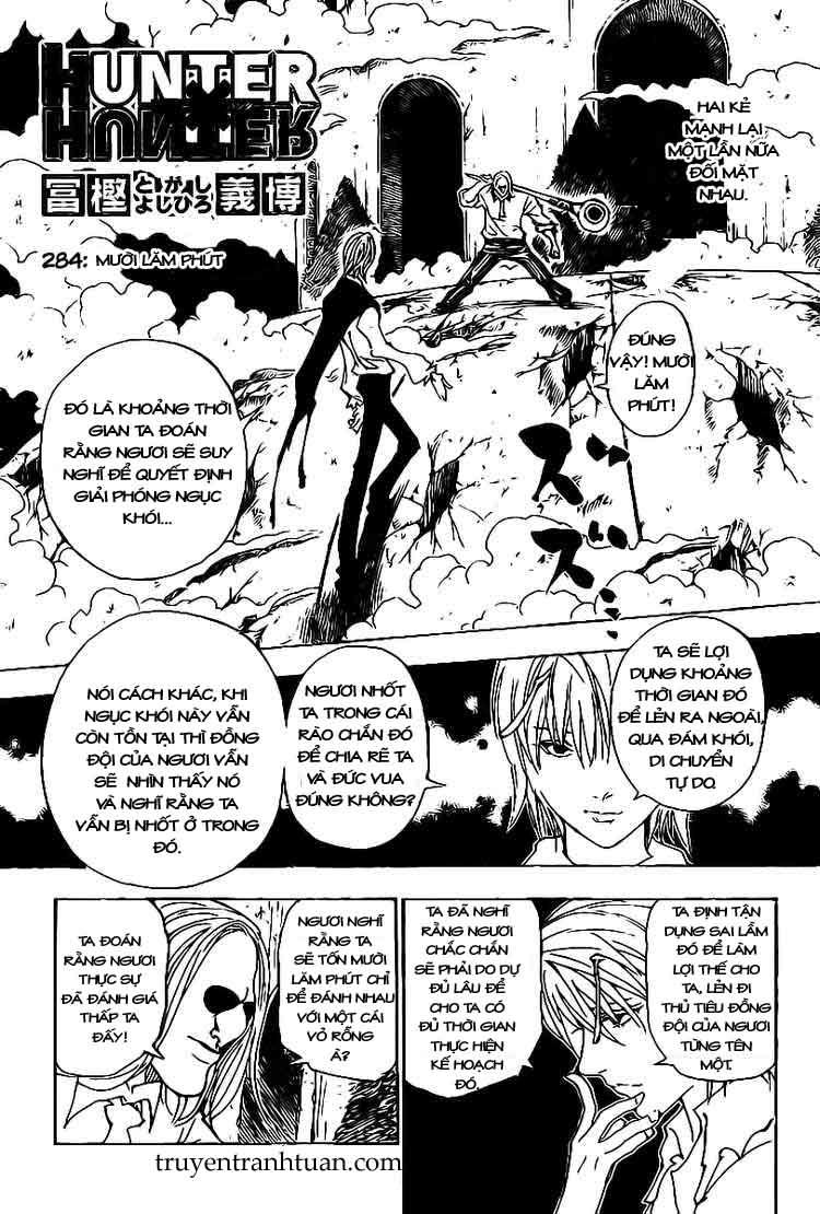 Hunter X Hunter Chapter 284 - Trang 2