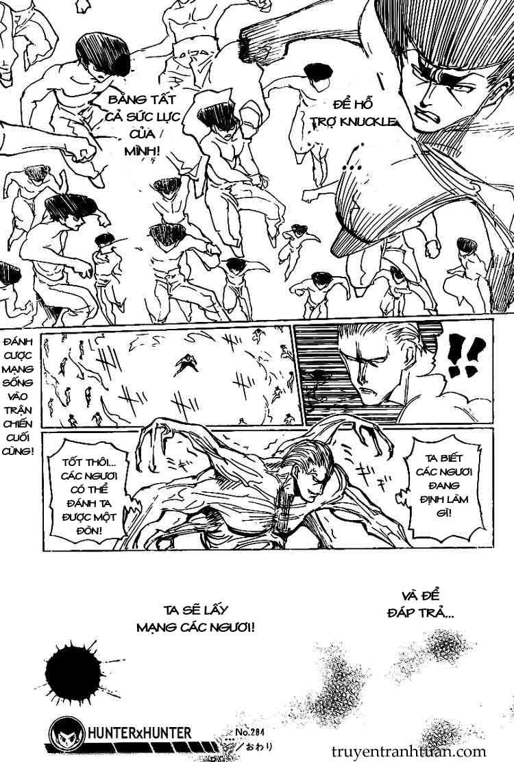 Hunter X Hunter Chapter 284 - Trang 2