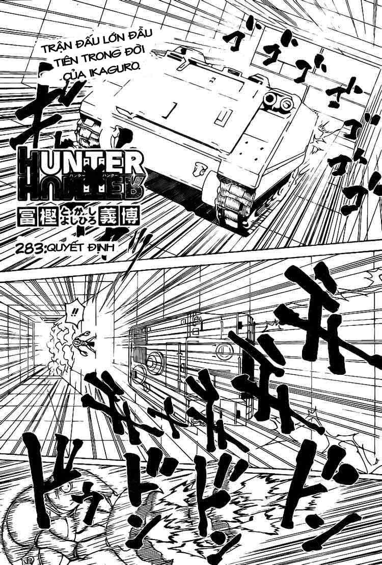 Hunter X Hunter Chapter 283 - Trang 2